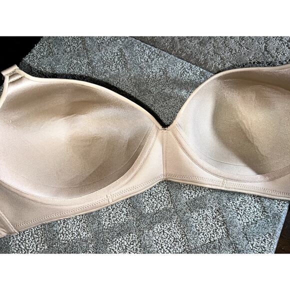 38D Maidenform Bra Microfiber One Fabulous Fit Side Smoothing Wirefree Wireless - Picture 4 of 8